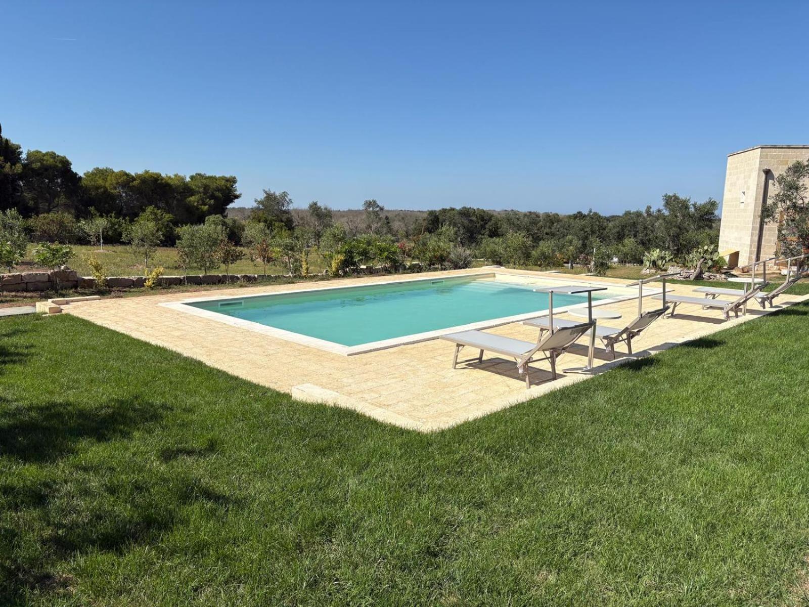 Tenuta Valle Dell Idro Otranto Con Piscina Casamassella ภายนอก รูปภาพ